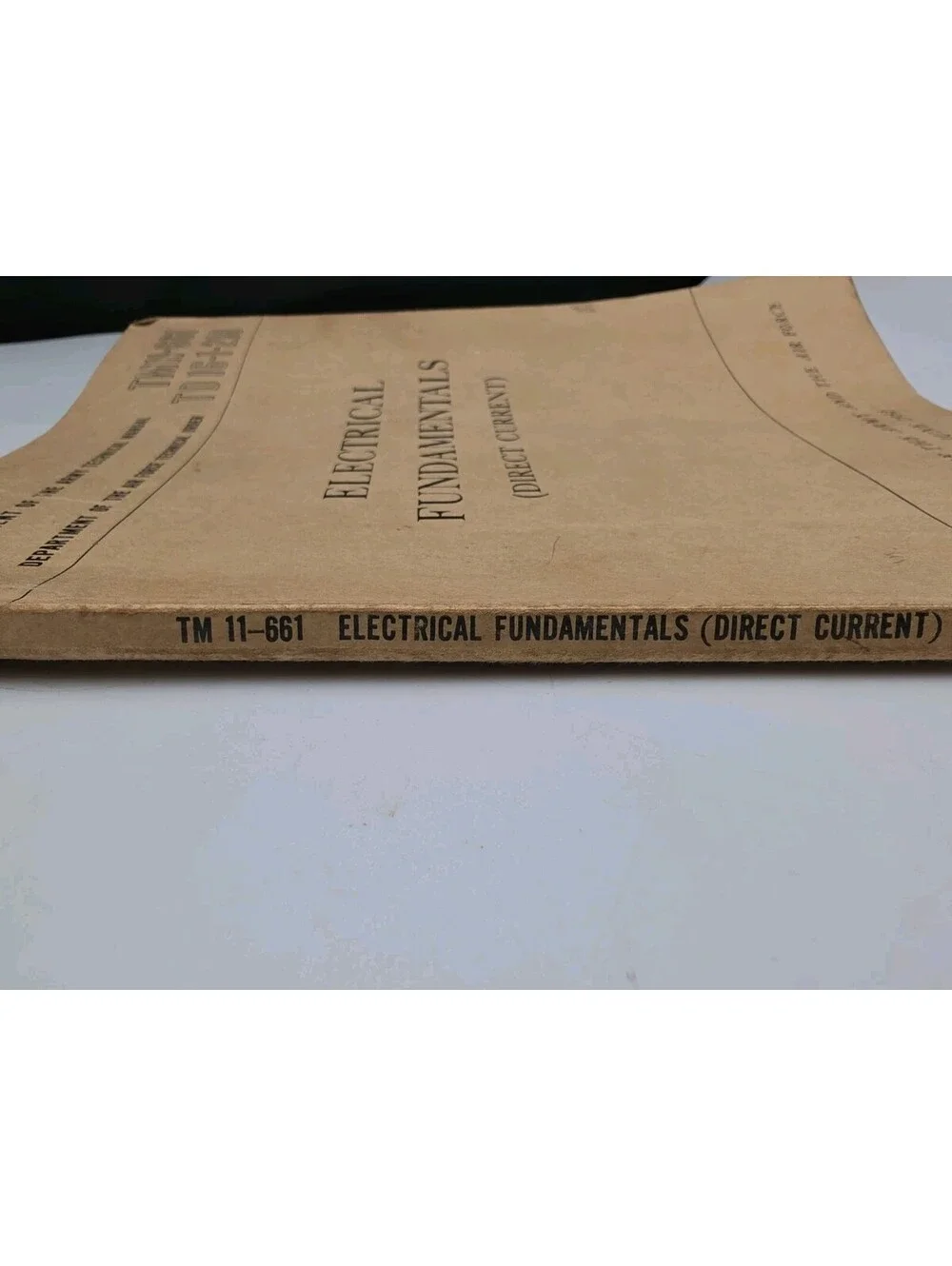 Electrical Fundamentals Direct Current TM11-661 TO 16-1-218 Army Air Force 1951